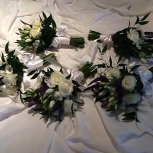 bridesmaids' bouquets