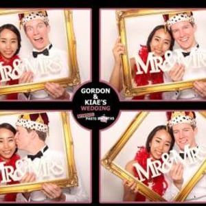 White background Photo Booth