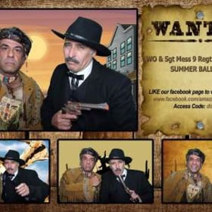 Wild West Themed Photo Booth