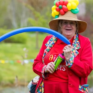 Rainbow Faces Ltd 2024 balloon modelling