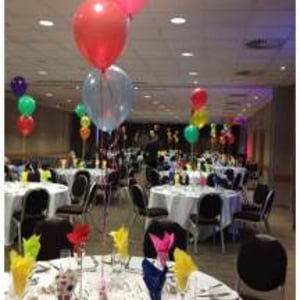 Holiday Inn Maidenhead Chair Cover Hire and Balloons Decorations