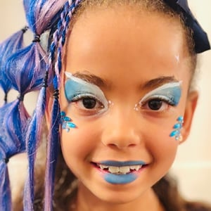 Bubble Braids & Facepainte