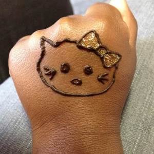 Hello Kitty Henna
