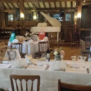 A wedding breakfast at High Rocks