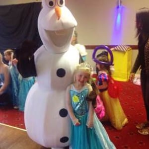 Olaf Character Appearance Frozen Parties