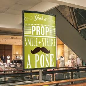 Shopping Centre Advertisement