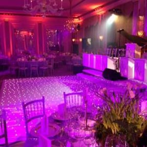 dancefloor and  lighting