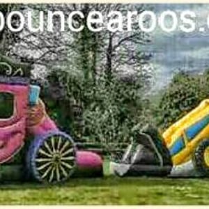 princess carriage & JCB digger