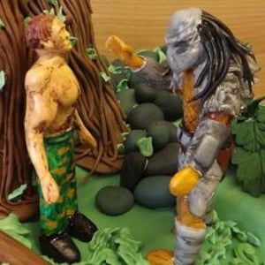 Polymer Clay Predator Themed Figures