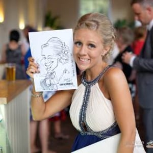 Caricaturist Luke Warm