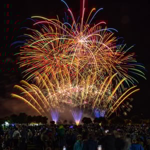 British Musical Firework Champions Winning Display