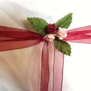 Delicate Sash and Flower