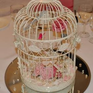 Beautiful Birdcage Centrepiece