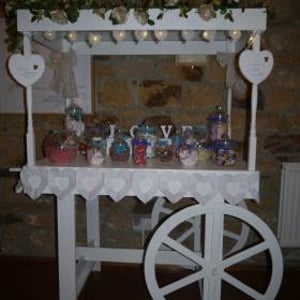Scrumptious Candy Cart