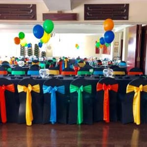 Party decor hire in Hertfordshire, Bedfordshire, Essex & surrounding areas.