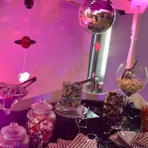 Space Themed Candy Cart hire in Hertfordshire, Bedfordshire, Essex & surrounding areas. 