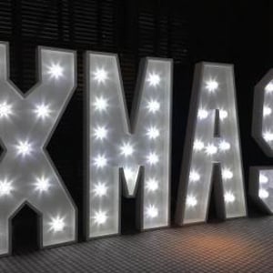 4ft Light Up Letter hire in Hertfordshire, Bedfordshire, Essex & surrounding areas. 