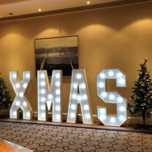 4ft Light Up Letter hire in Hertfordshire, Bedfordshire, Essex & surrounding areas. 