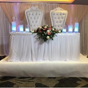 Wedding decor in Hertfordshire, Bedfordshire, Essex & surrounding areas.