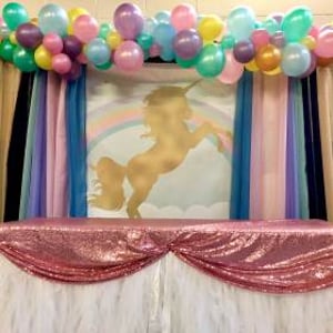 Unicorn theme decor packages in Hertfordshire, Bedfordshire, Essex & surrounding areas.