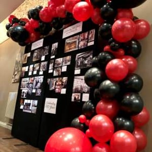 Organic Balloon Garland in Hertfordshire, Bedfordshire, Essex & surrounding areas. 