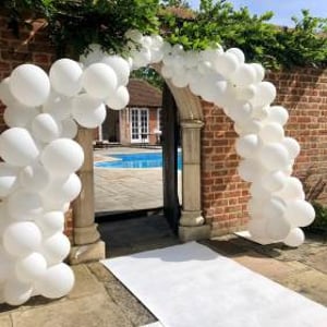 Organic Balloon Garland in Hertfordshire, Bedfordshire, Essex & surrounding areas. 