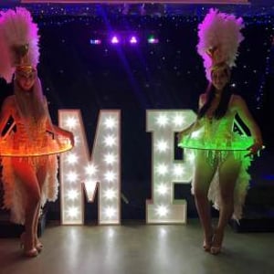 Light Up Letter Hire in Hertfordshire, Essex, Bedfordshire & surrounding areas. Perfect for all birthdays, birthdays, weddings, Proms and many more