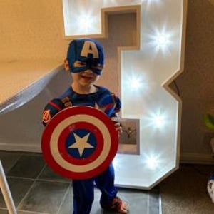 Light Up Number Hire in Hertfordshire, Essex, Bedfordshire & surrounding areas. Perfect for all birthdays, birthdays, weddings, Proms and many more