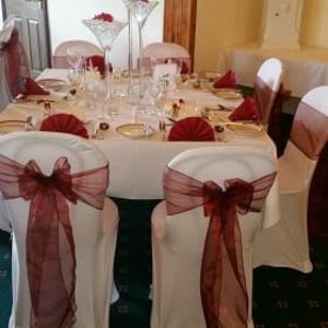 Chair cover & sash hire in Hertfordshire, Bedfordshire, Essex & surrounding areas. Perfect for weddings, birthdays & corporate events