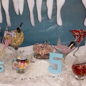 Frozen themed Candy Cart hire in Hertfordshire, Bedfordshire, Essex & surrounding areas. 