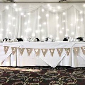 Starlight backdrop hire in Hertfordshire, Bedfordshire, Essex & surrounding areas. Perfect for weddings, birthdays or corporate events