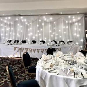 Starlight backdrop hire in Hertfordshire, Bedfordshire, Essex & surrounding areas. Perfect for weddings, birthdays or corporate events
