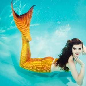 Our Lovely Mermaid Melusine Swimming