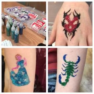 Izzy Glitter tattoo pics