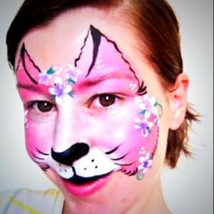 Flower Cat Face Paint