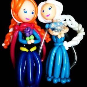 Snow Sisters Balloons
