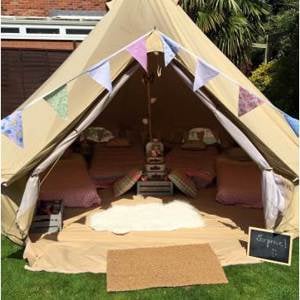 Vintage Dens Sleepover Tent 