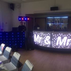Led Mobile Bar / Mr & Mrs