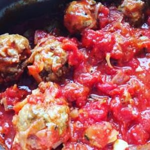 Gluten Free Meatballs - Can be served in a Bun or a pot