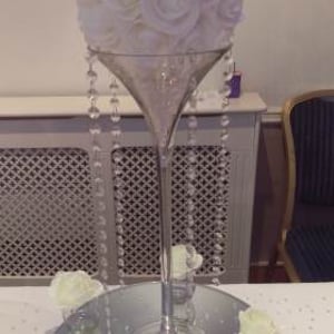 Martini Flower Ball Centerpiece