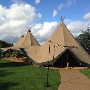 Three giant tipis 3
