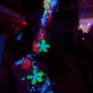 UV painting - Psytrance night, Frome