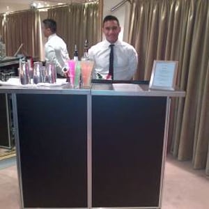 Cocktail Bartender and Bar Unit