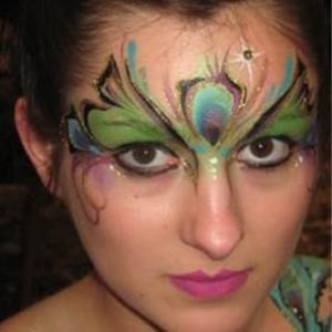 Face paint fairy princess