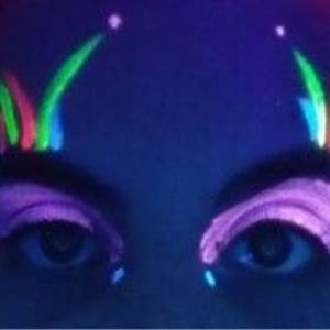 Face paint UV 2 eye