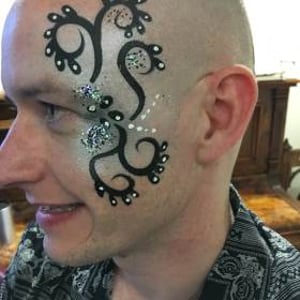 Face paint Fyl Scrolls