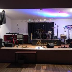 Stage with Drum Riser