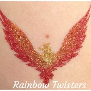 Eagle Glitter Tattoo