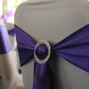 Satin Sashes and Brooches