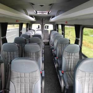 Exec minibus interior
